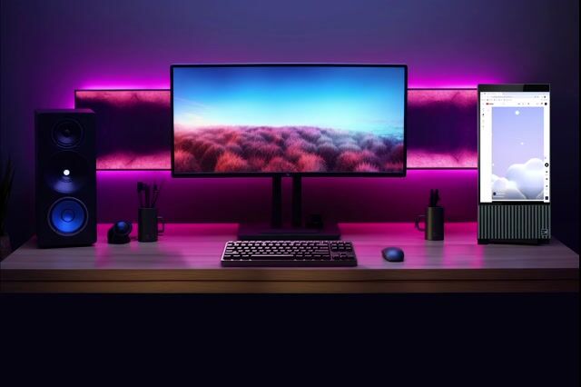 ZALMAN E-ATX Z10 DS RGB caja de media torre con paneles de cristal (Negro)