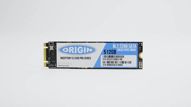 Origin Storage NB-5123DSSD-M.2 disque SSD 512 Go Série ATA III 3D TLC