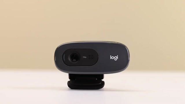 Logitech C270 Webcam HD 3 MP 1280 x 720 pixel USB 2.0 Nero