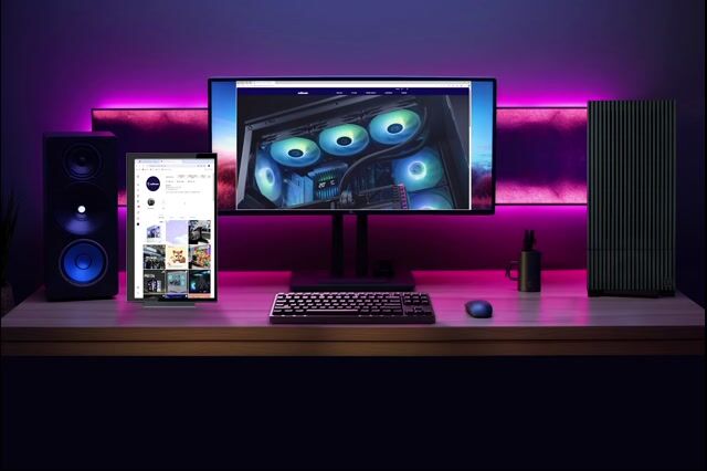 ZALMAN E-ATX Z10 DS RGB caja de media torre con paneles de cristal (Negro)