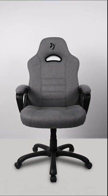 Arozzi Enzo TESSUTO Sedia da gioco per PC Nero