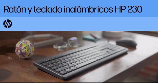 HP Combo de teclado y ratón inalámbricos 230