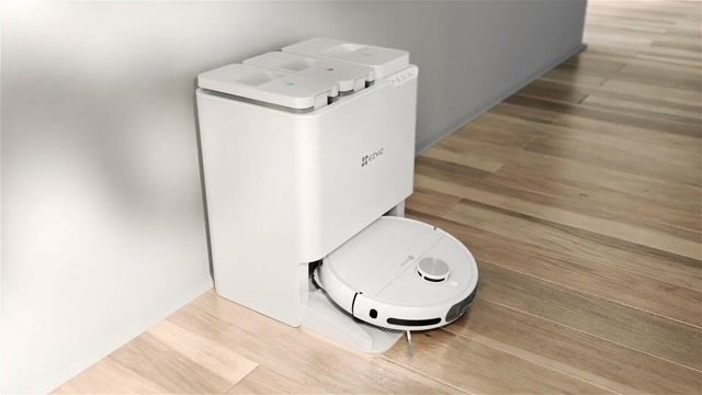 EZVIZ RS20 Pro 0,35 L Bolsa para el polvo Blanco